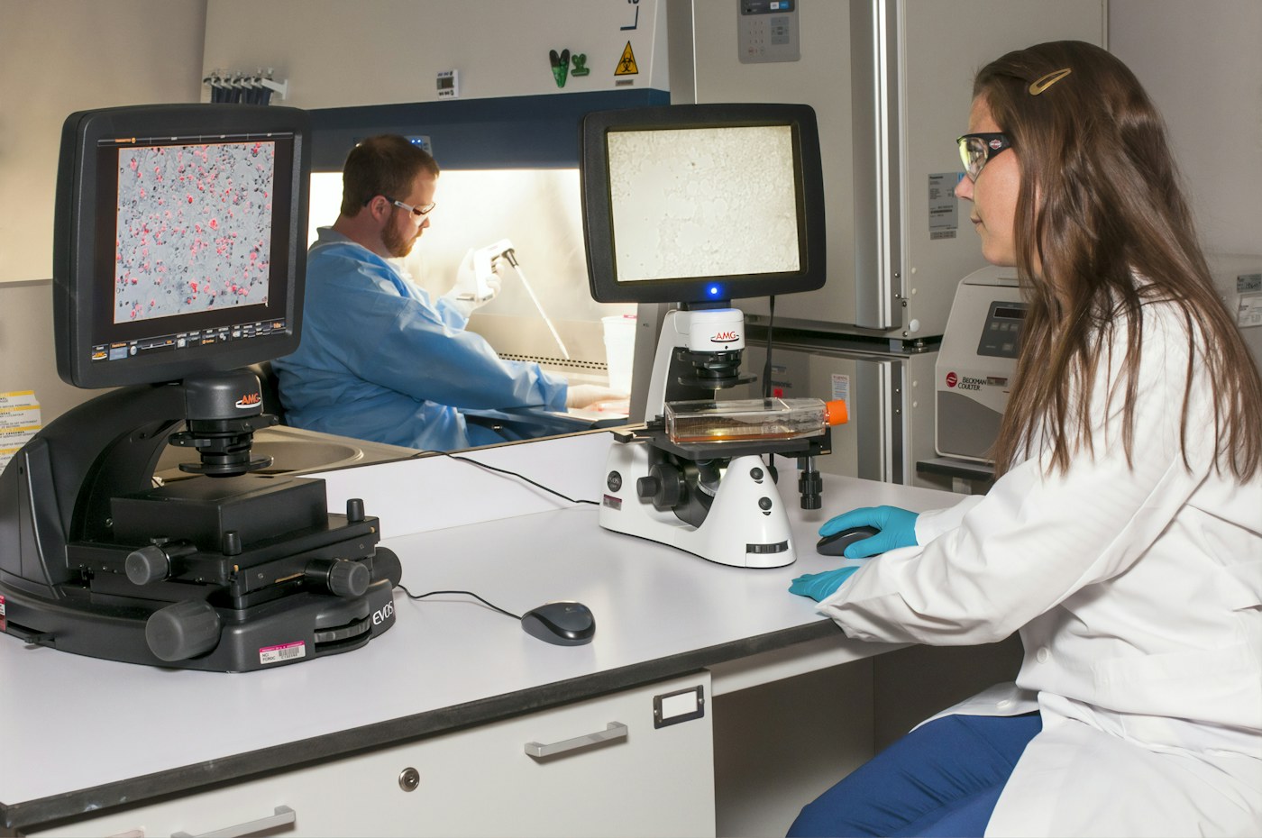 Sample preparation in a laboratory
